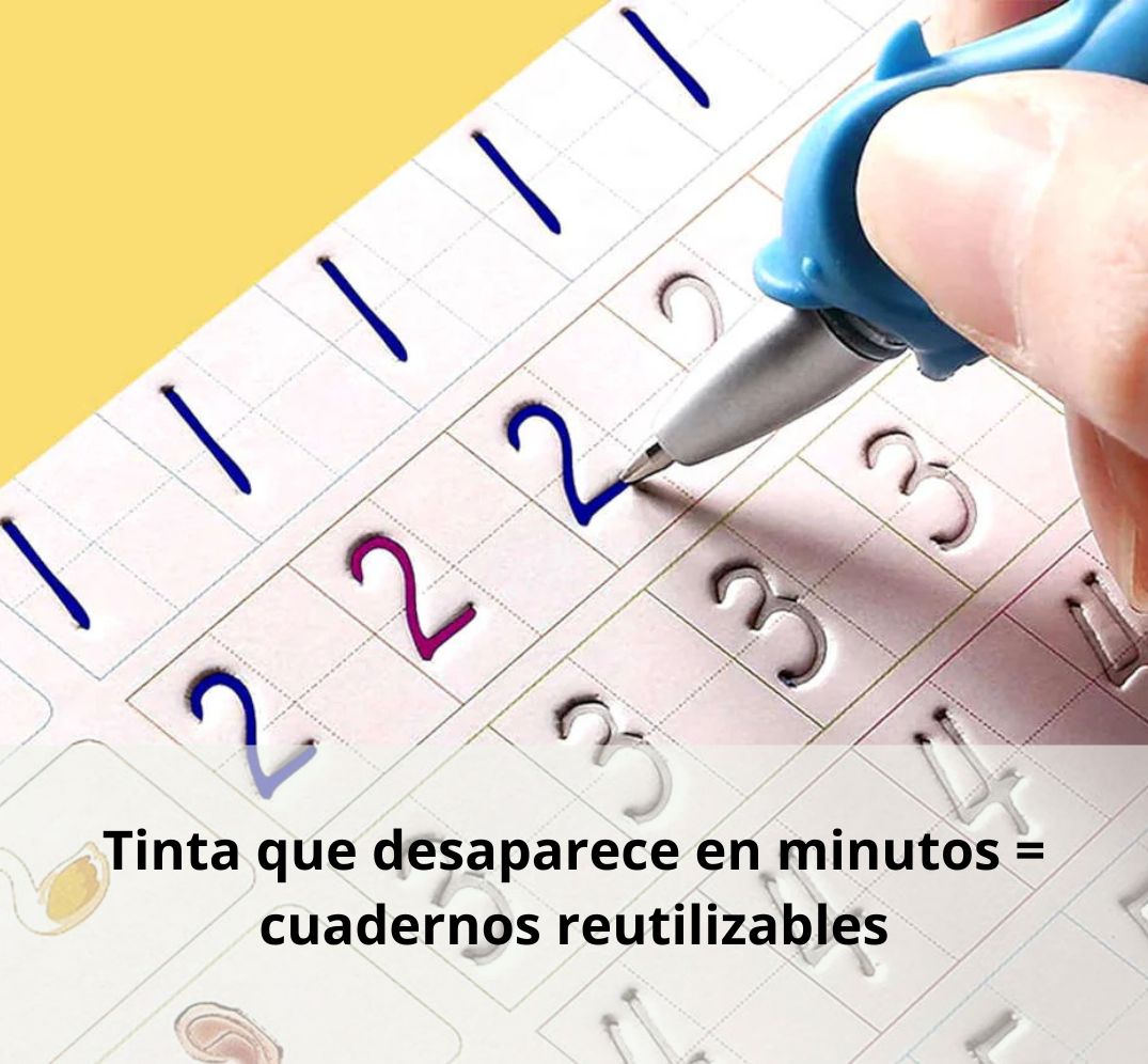 Set Cuaderno Magic Caligrafía Montessori