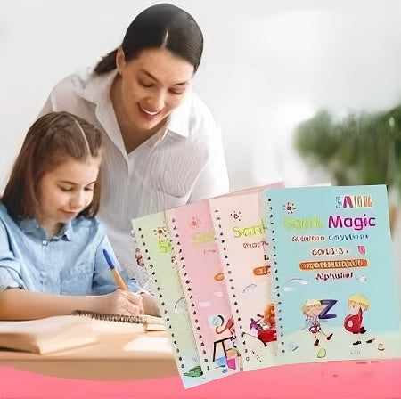 Set Cuaderno Magic Caligrafía Montessori